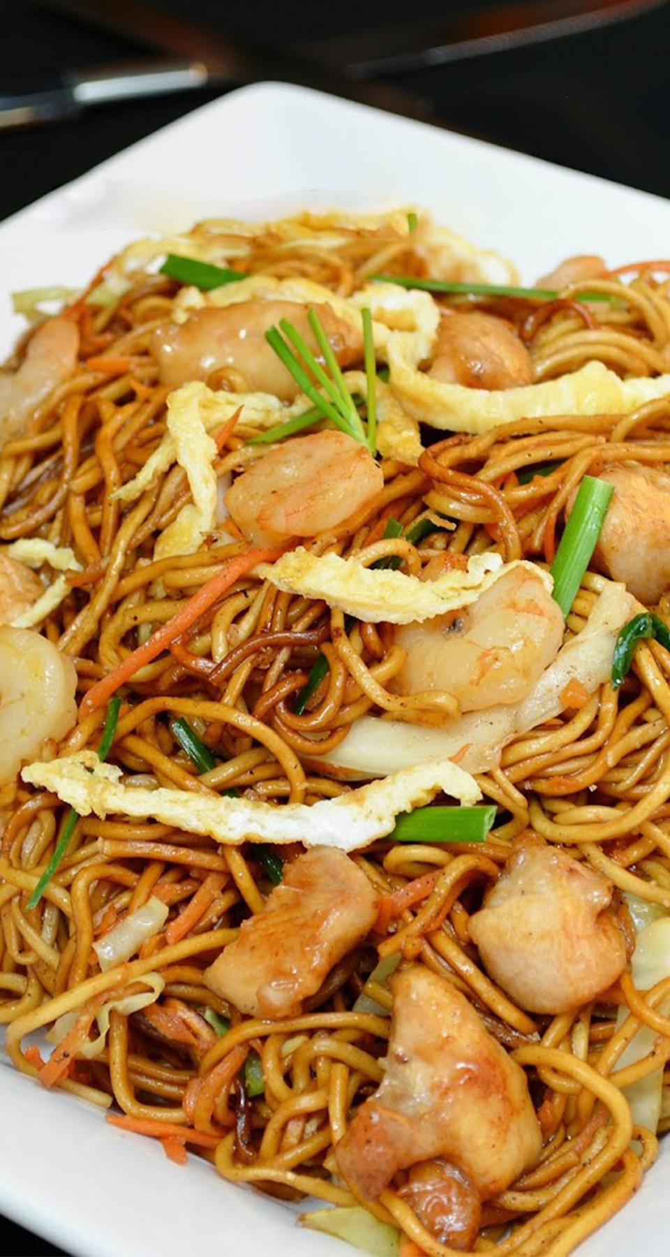 Chicken Fried Noodles (Mine Frite)