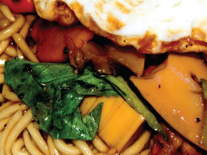 Upside down noodles (Mine Renversé)